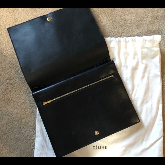 Celine Multifunctional Extra Large PonyHair Clutch - Picture 2 of 7
